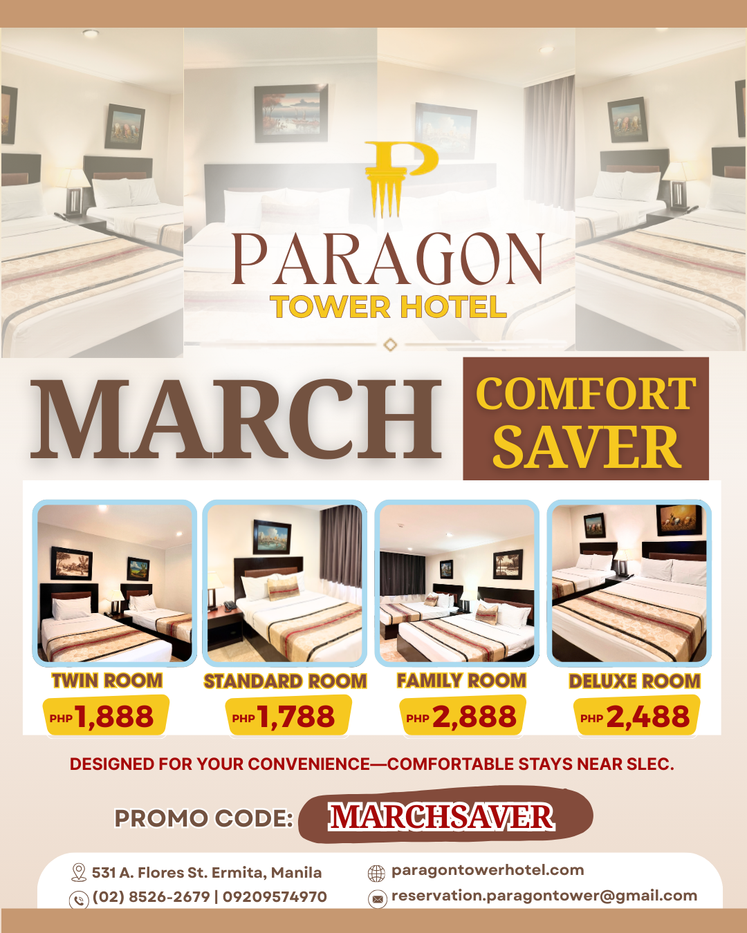 MARCH PARAGON PROMO